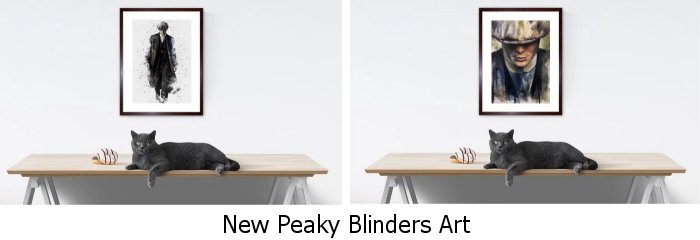 Peaky Blinders Art Framed Print